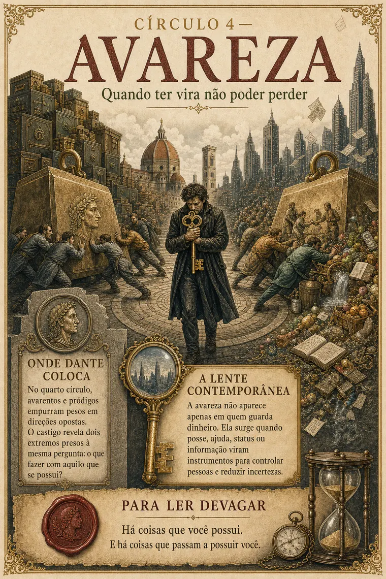 Prévia do Círculo 4: Avareza