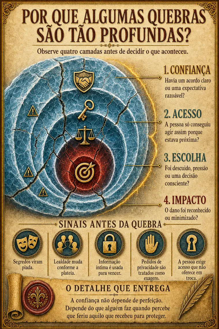 Prévia sobre confiança e quebras profundas